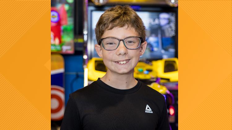 12-year-old Andrew dreams of finding a loving home with a family dog