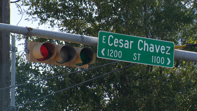 Austin considers renaming Cesar Chavez Street as residents, business owners weigh in