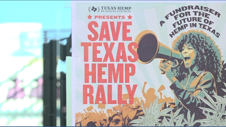‘Dangerous position to put Texans in’ | Hemp supporters rally in Austin amid changing state rules