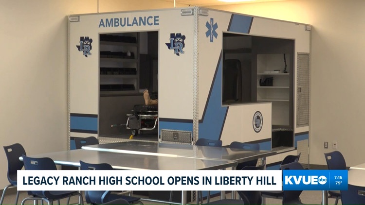 Liberty Hill ISD opens Legacy Ranch High School, enhancing student opportunities and capacity