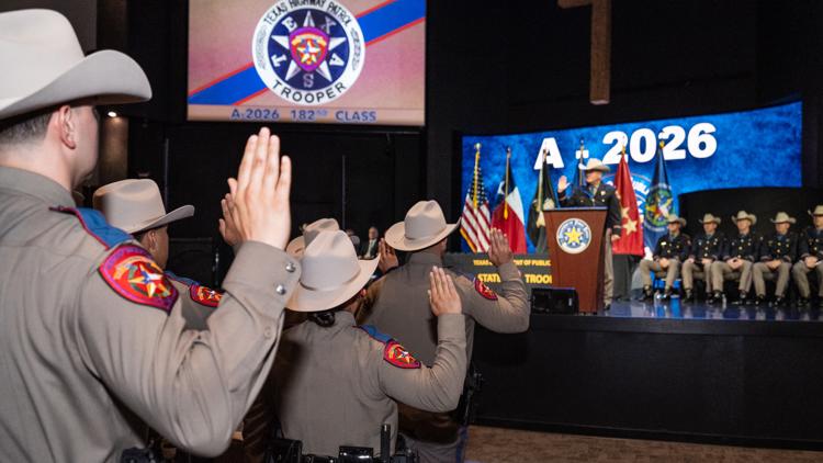 Texas DPS graduates new class of troopers
