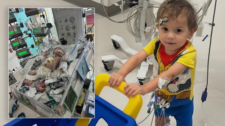 Toddler awaiting heart and lung transplant finds hope at Texas Children’s Hospital in Houston