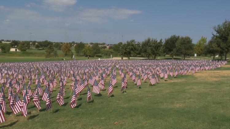 5,000 flags in Round Rock honor 9/11 victims, veterans and first responders