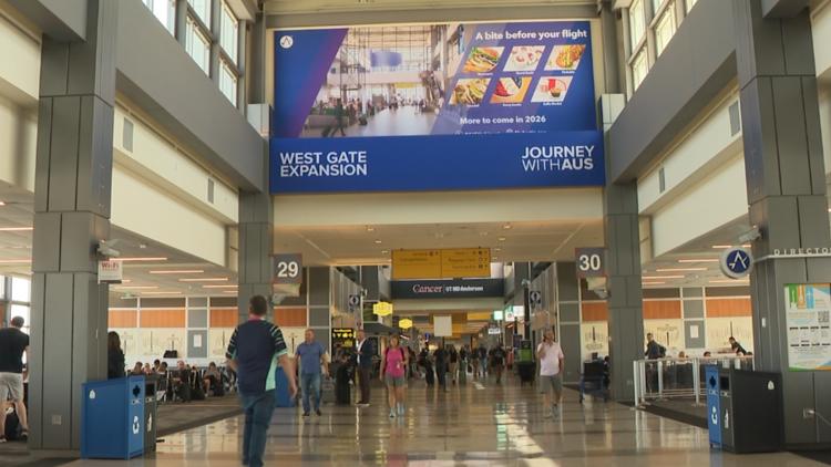 Austin airport's $165M West Gate Expansion nearly complete