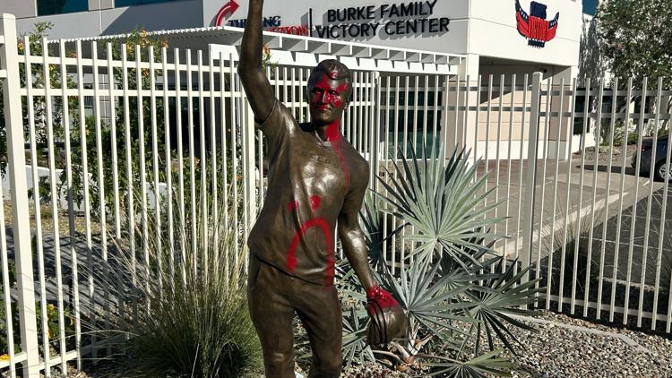 Charlie Kirk statue vandalized days after unveiling in Phoenix