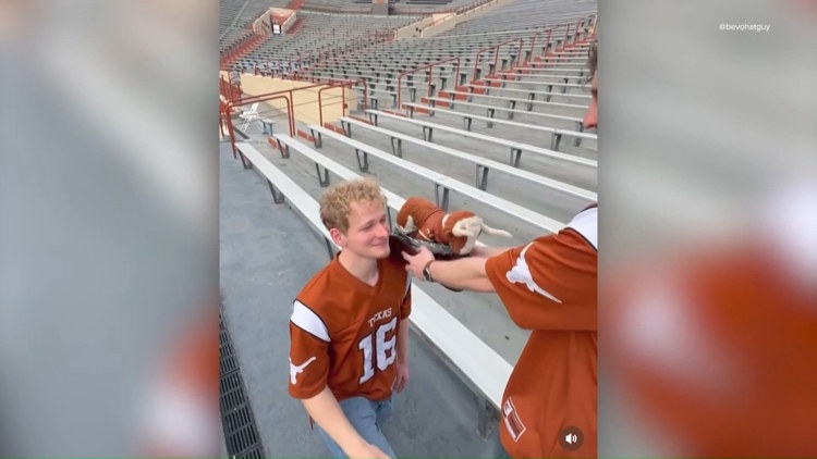 New ‘Bevo Hat Guy’ looks to energize Longhorns student section stadium