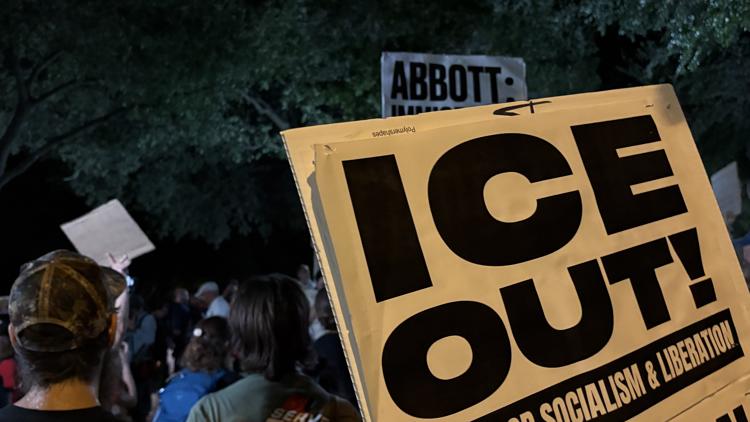 Texas Capitol protest follows tense night after ICE shooting in Austin