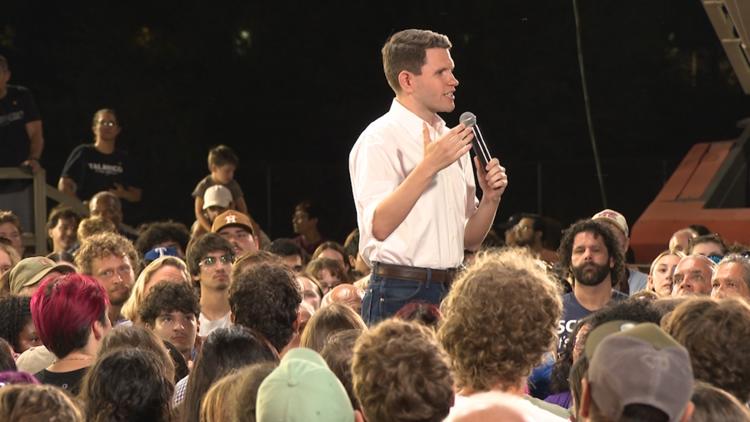 Talarico rallies in San Marcos as high-stakes Texas Senate race enters final stretch