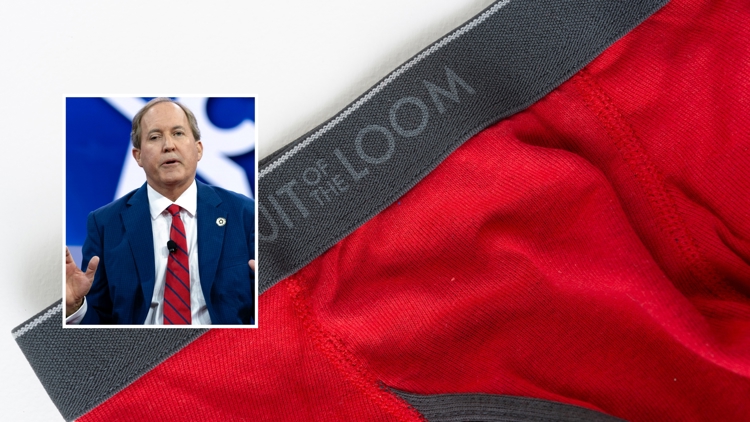 Texas AG Paxton investigating Hanes, Fruit of the Loom over children’s underwear materials